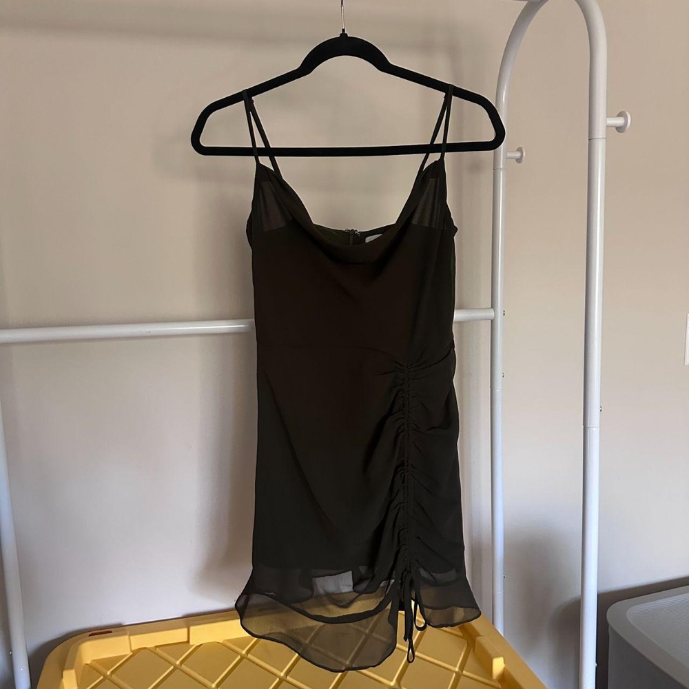 Mileva Ruched Mini Dress by MORE TO COME